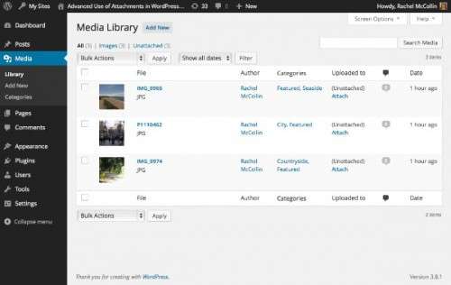 Розширене використання вкладень WordPress: Створення спеціального зображення для категорії