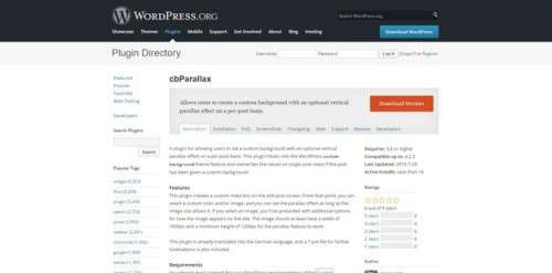 15 кращих паралакс-плагінів для WordPress