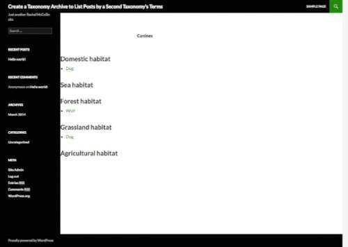 Архіви класифікацій: Висновок список записів таксономії по термінам другий таксономії