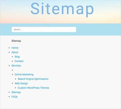 Як додати на WordPress сторінку HTML-Sitemap