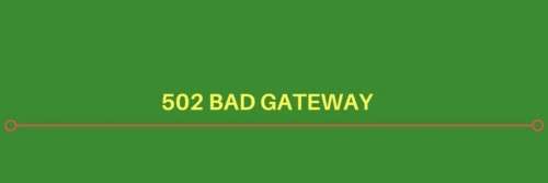 Як виправити 502 помилку Bad Gateway веб-серверах