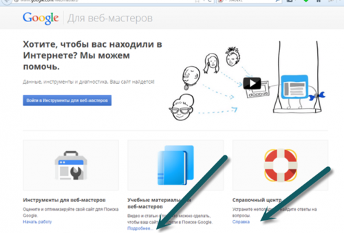 Google Webmaster Tools (інструменти веб-майстрів Google) - шпаргалка для новачків
