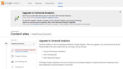 Апгрейд до Universal Analytics: Покрокове керівництво