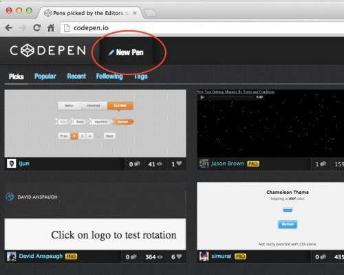 Керівництво по використанню CodePen: допоможіть нам, і ми допоможемо вам
