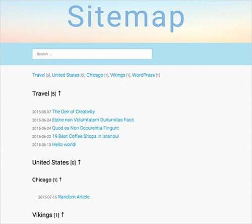 Як додати на WordPress сторінку HTML-Sitemap