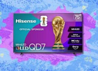 Obrovské úspory na širokoúhlých domácích kinech: 75palcový Hisense QD7 dosáhl rekordně nízké ceny